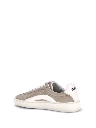 Dsquared2 Urban Edge Suede Sneakers In Neutral