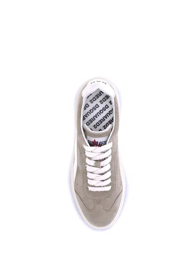 Dsquared2 Urban Edge Suede Sneakers In Neutral