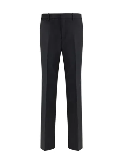 Gucci Wool Blend Twill Bush Trousers