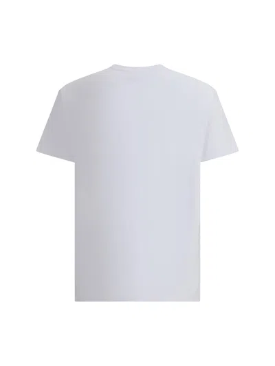 Vivienne Westwood White Crewneck T-shirt With Orb Logo Detail On The Front In Cotton Woman In White