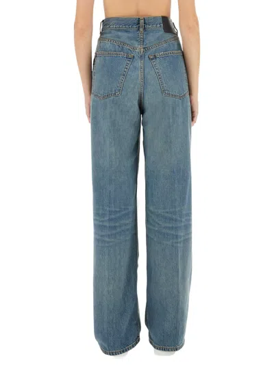 Haikure Candy Wide-leg Jeans In Blue