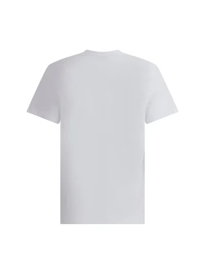 Moschino Teddy Logo Print Crewneck T-shirt In White