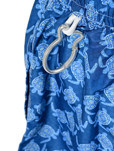 Fedeli Swim Trousers Woven Fabric Man In Blue