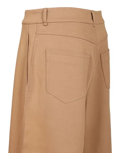 's Max Mara Merlot Jeans Shape Sweatpants Trousers Beige In Neutral