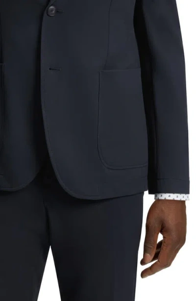 Hugo Boss Boss Hanry Slim Fit Stretch Twill Sport Coat In Blue