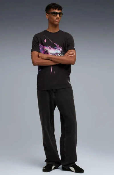 Puma Formula 1® Las Vegas Race Graphic T-shirt In Black