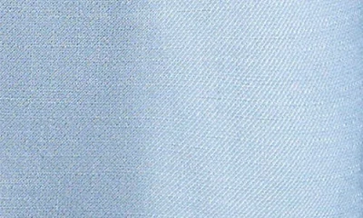Emporio Armani Pale Blue Slub Sport Coat In Blue