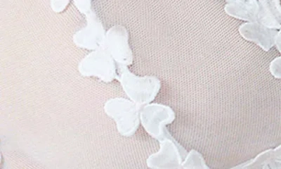 Etam Ps I Love You Triangle Bralette In White