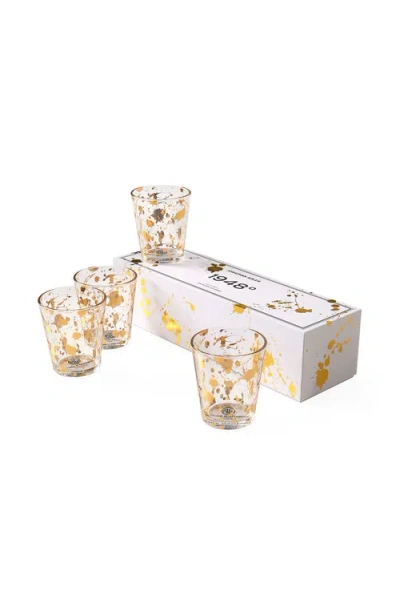 Jonathan Adler 1948 Rocks Glassware Set In Multi