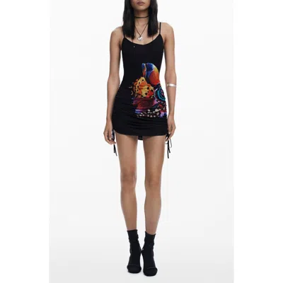 Desigual Aquatic Print Minidress