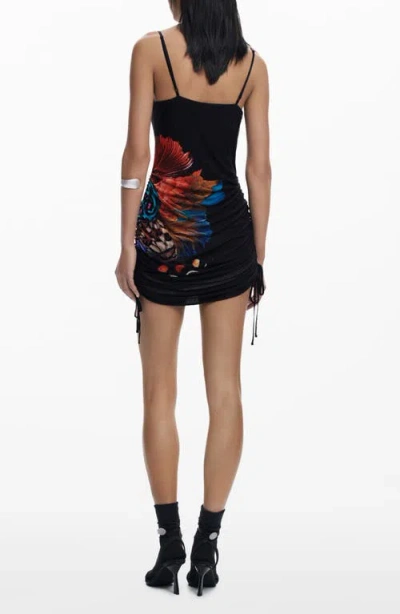 Desigual Aquatic Print Minidress