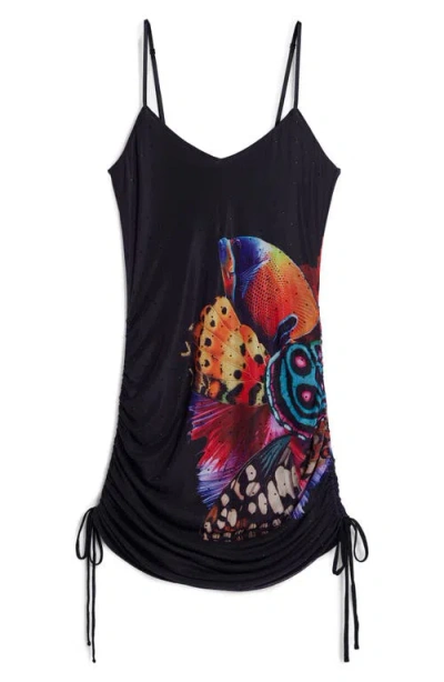Desigual Aquatic Print Minidress