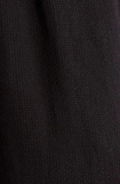 Elan Tie Waist Cover-up Shorts In Black