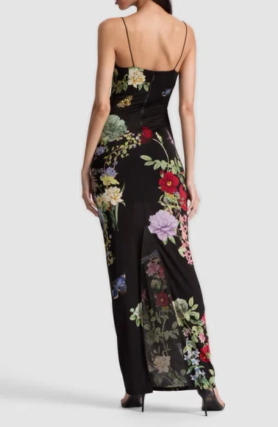Alice And Olivia Fifi Venus Floral Maxi Dress
