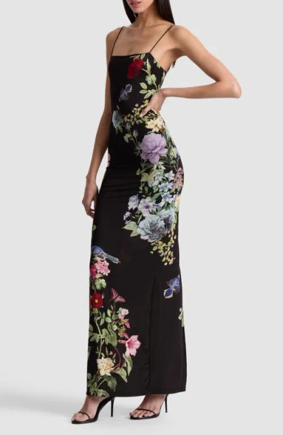 Alice And Olivia Fifi Venus Floral Maxi Dress