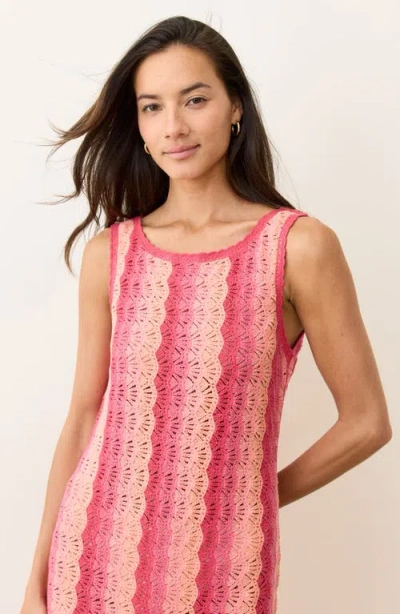 Marine Layer Mirage Sleeveless Midi Sweater Dress In Multi