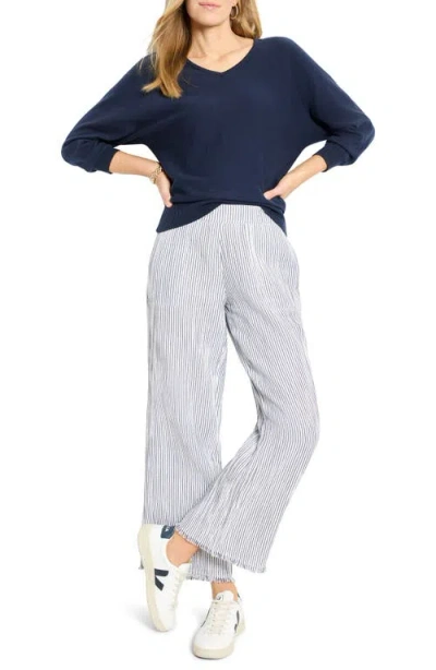 Nic + Zoe Nic+zoe Easy Cotton V-neck Sweater