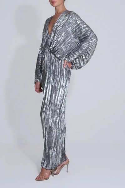 L'idée Woman De Luxe Gown In Metallic
