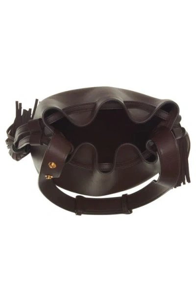 Valentino So Seau Tasseled Leather Shoulder Bag