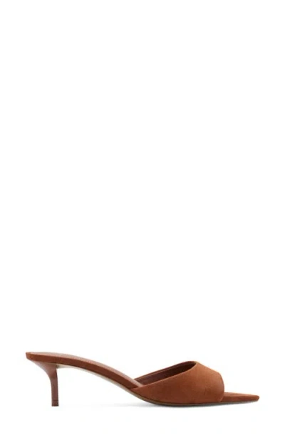 Mango Kitten Heel Sandal