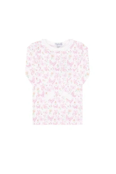 Nellapima Butterflies Print Pajama In Gray
