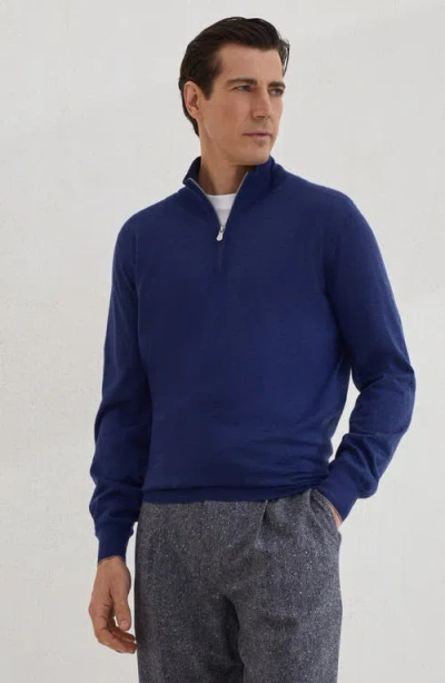 Brunello Cucinelli Half-zip High Collar Sweater