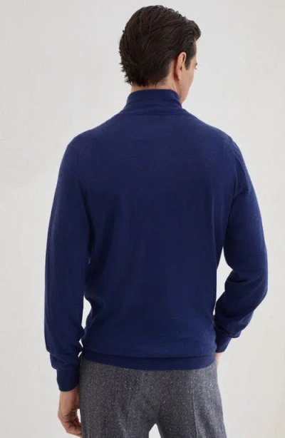 Brunello Cucinelli Half-zip High Collar Sweater