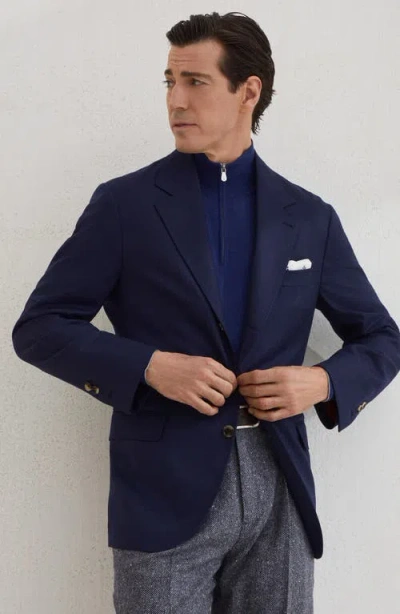 Brunello Cucinelli Half-zip High Collar Sweater