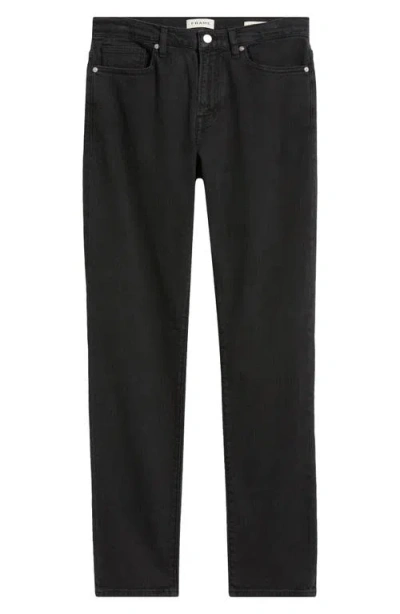 Frame Modern Straight Leg Jeans In Black