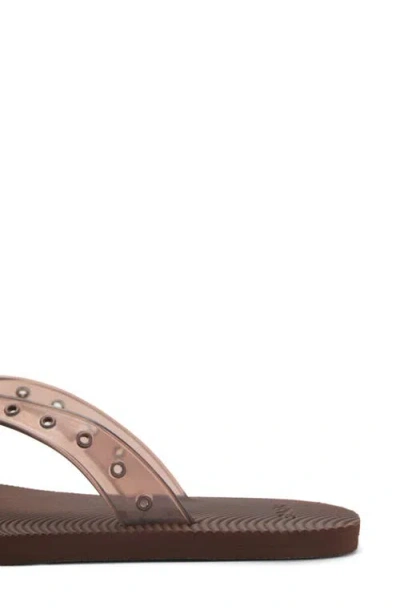 Mango Grommet Detail Flip Flop