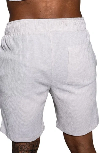 Maceoo Everyday Drawcord Shorts In White