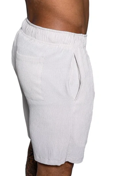 Maceoo Everyday Drawcord Shorts In White