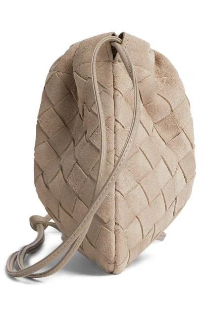 Bottega Veneta Small Dustbag Intrecciato Suede Bag