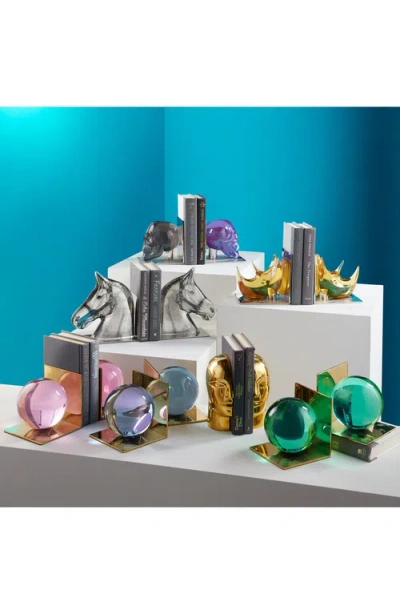Jonathan Adler Globo Bookends In Multi