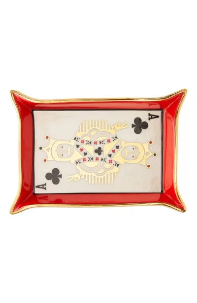 Jonathan Adler Dealer's Choice Valet Tray In Multi
