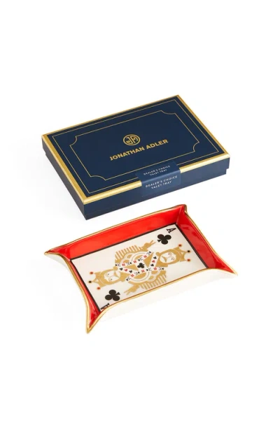 Jonathan Adler Dealer's Choice Valet Tray In Multi