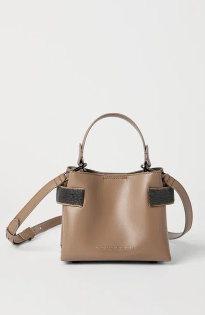 Brunello Cucinelli Small Top-handle Essence Bag