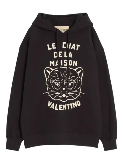 Valentino Garavani Sweatshirt With Le Chat De La Maison Patch