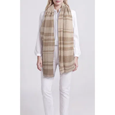 Portolano Lightweight Cashmere Striped Wrap