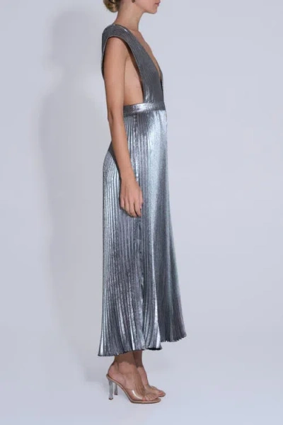 L'idée Woman Gala Gown In Gray