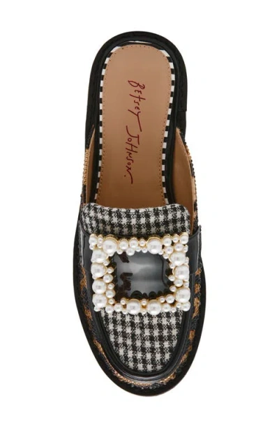 Betsey Johnson Grayce Loafer In Animal Print