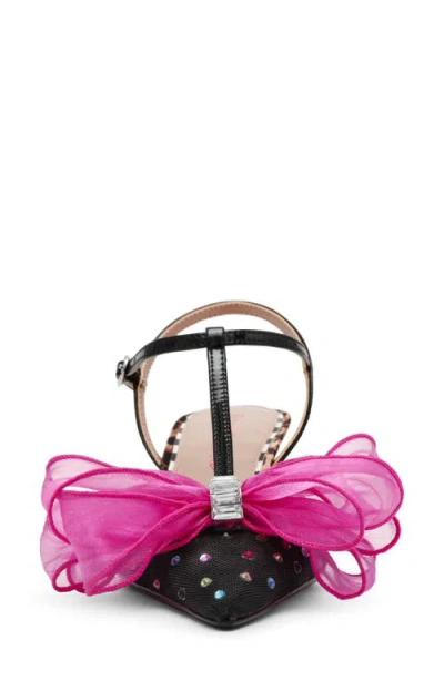 Betsey Johnson Lillyan Pointed Toe Ankle Strap Pump