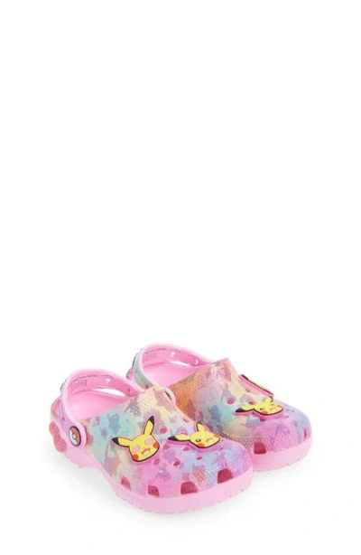 Crocs Kids' Pikachu Waterproof Clog In Multi