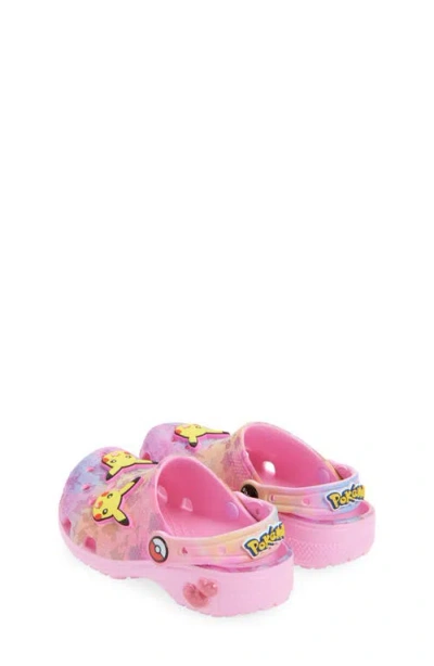 Crocs Kids' Pikachu Waterproof Clog In Multi