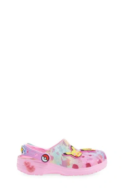 Crocs Kids' Pikachu Waterproof Clog In Multi