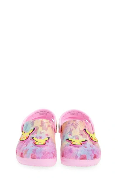 Crocs Kids' Pikachu Waterproof Clog In Multi