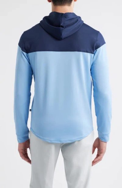 Swannies Yorobe Colorblock Golf Hoodie In Blue
