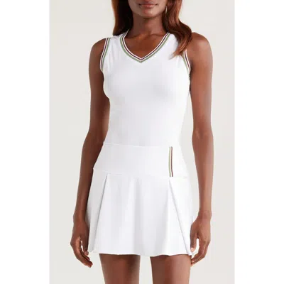 Head X Veronica Beard Tank Top White In White