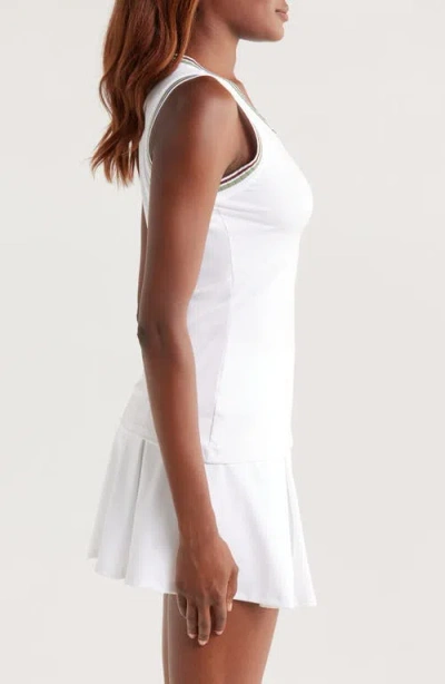 Head X Veronica Beard Tank Top White In White