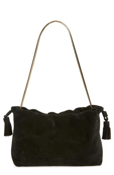 Veronica Beard Stash Suede Shoulder Bag